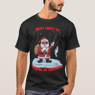 Ich gehe heute fischen, die Kinder können warten T-Shirt