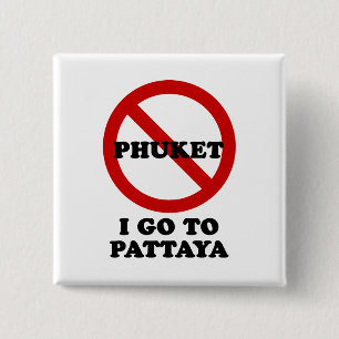 ICH GEHE NACH PATTAYA BUTTON