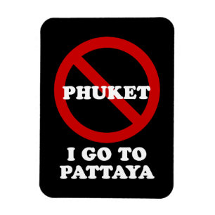 ICH GEHE NACH PATTAYA MAGNET