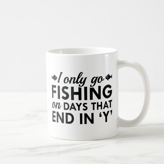 Ich gehe nur angeln kaffeetasse (Rechts)