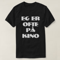 Ich gehe oft ins norwegische Schwarz Kino