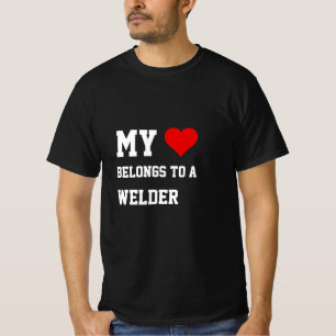 Ich gehöre einem Welder-T - Shirt an