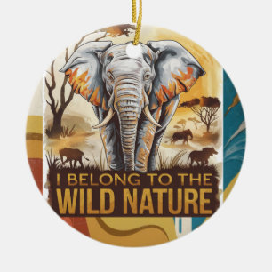 Ich gehöre zu den Liebhabern der Natur Keramik Ornament