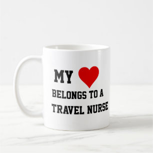 Ich gehöre zu einer Tasse für Reiseschwache