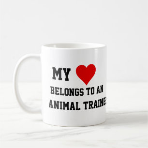 Ich gehöre zu einer Tasse für Tiertrainer