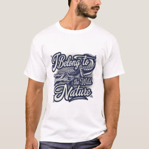Ich gehöre zum amerikanischen Alligator der wilden T-Shirt