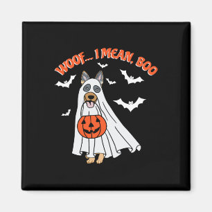 Ich Gemein Boo Funny Ghost Dog Halloween Pumpkin Magnet