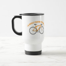 Ich genieße das Ruhestand, sonniges Fahrrad