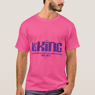 Ich genieße den Wettbewerb Leking Basketball Motiv T-Shirt