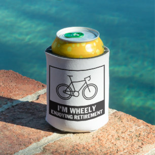 Ich genieße die Pension Funny Bicycle Bike Dosenkühler