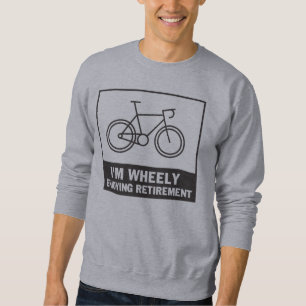 Ich genieße die Pension Funny Bicycle Bike Sweatshirt