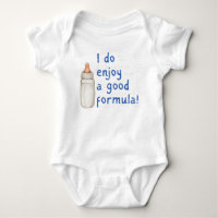 Ich genieße eine gute Formel, Matt Baby Bodysuit
