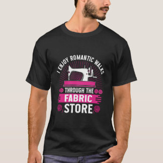 Ich genieße erotische Spaziergänge durch den Stoff T-Shirt