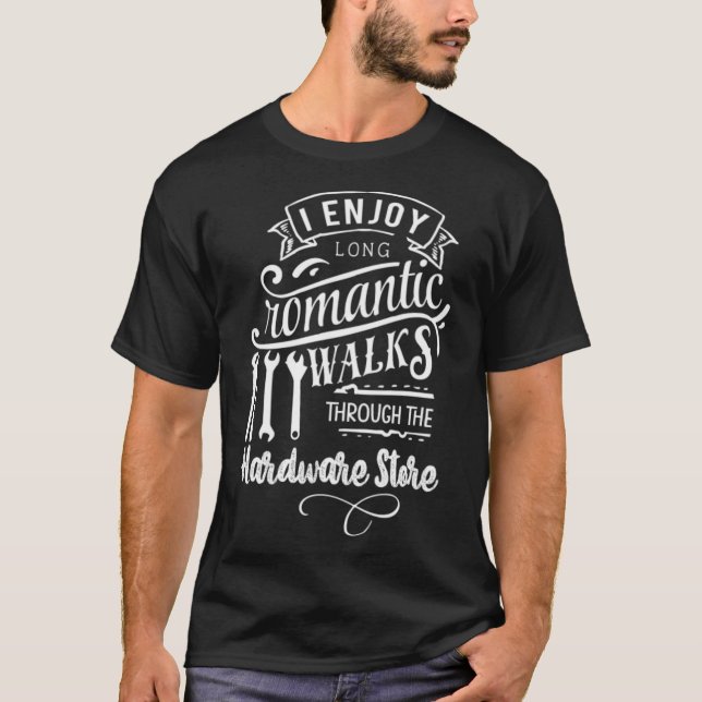Ich genieße romantische Spaziergänge durch den Har T-Shirt (Vorderseite)