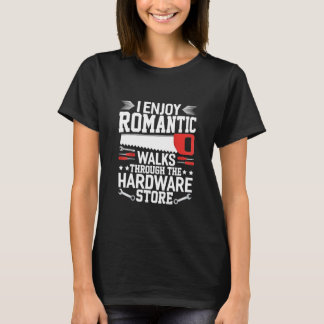 Ich genieße romantische Spaziergänge durch den Har T-Shirt