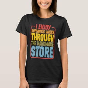 Ich genieße romantische Spaziergänge durch den Har T-Shirt