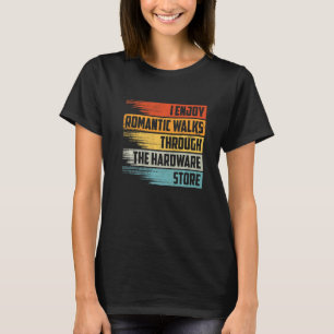 Ich genieße romantische Spaziergänge durch den Har T-Shirt