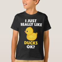 Ich gerade mag wirklich Enten okay?