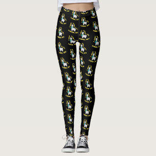 Ich gerade mag wirklich Lamas OKAY? Lustiges Leggings