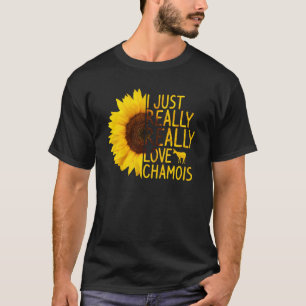 Ich gerade wirklich Liebe Chamois Damen Weibchen T T-Shirt
