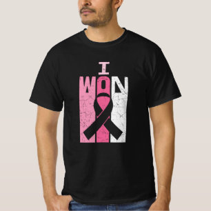 Ich gewann Brustkrebs-Bewusstseinswarter T-Shirt