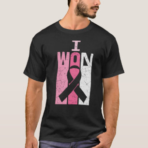 Ich gewann Brustkrebs-Bewusstseinswarter T-Shirt
