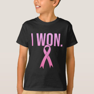 Ich gewinne Brustkrebs Überleben Bewusstsein Monat T-Shirt