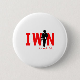 Ich Gewinne Google Mich Motivationssicherheits-Shi Button
