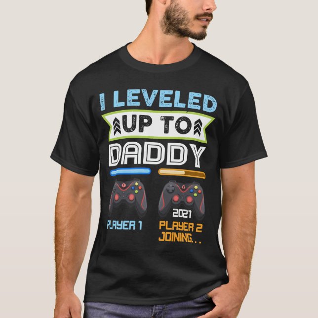 Ich ging bis zu Daddy, perfekt für neuen Vater, Va T-Shirt (Vorderseite)