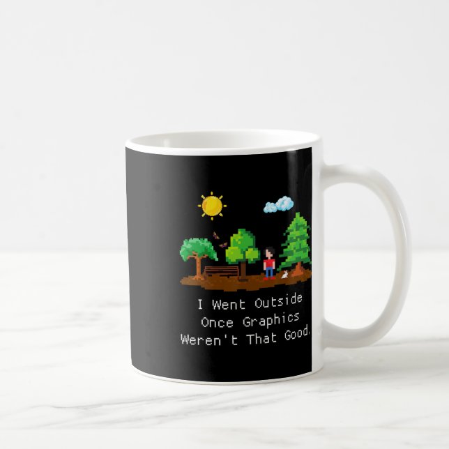 Ich ging einmal nach draußen  kaffeetasse (Rechts)