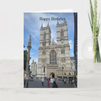 "Ich ging nach London" Westminster Abbey