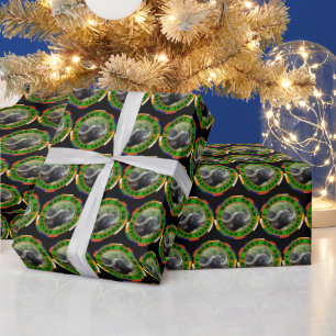Ich ging zu Safari Buffalo Grass Geschenkpapier