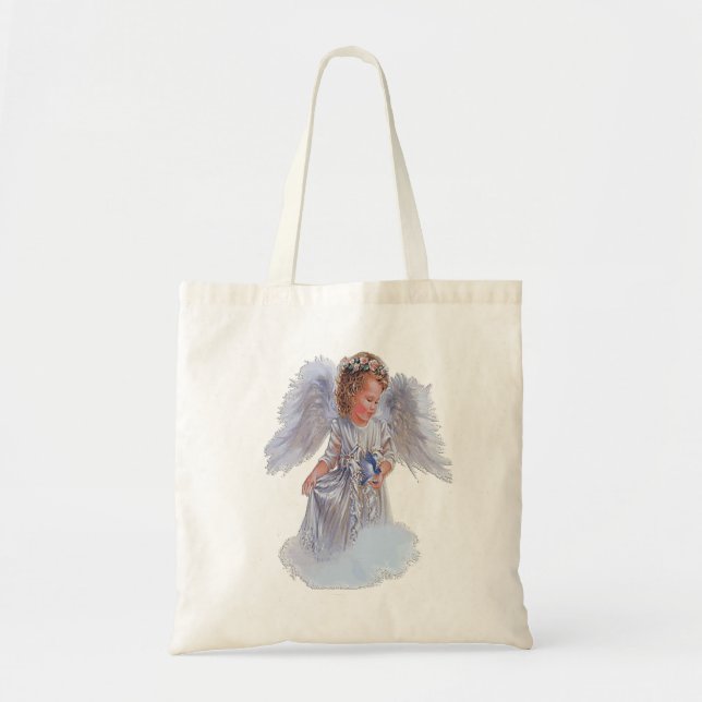 Ich glaube an Angels Tote Tag Tragetasche (Vorne)