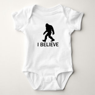 Ich glaube an Bigfoot Baby Strampler
