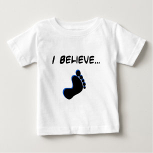 Ich glaube an Bigfoot Baby T-shirt