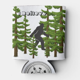 Ich glaube an Bigfoot Can Cooler Dosenkühler