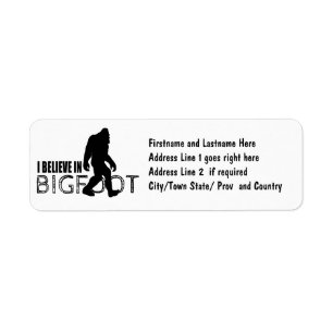 Ich glaube an Bigfoot lustiges Sasquatch
