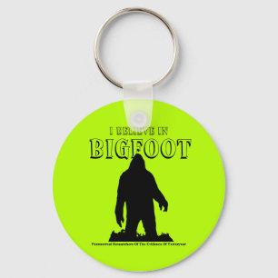 Ich glaube an Bigfoot-Schlüsselanhänger Schlüsselanhänger