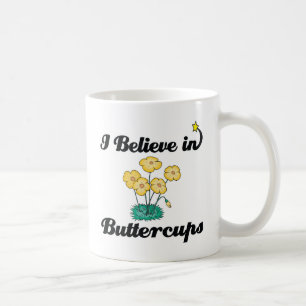 ich glaube an Butterblumen Kaffeetasse