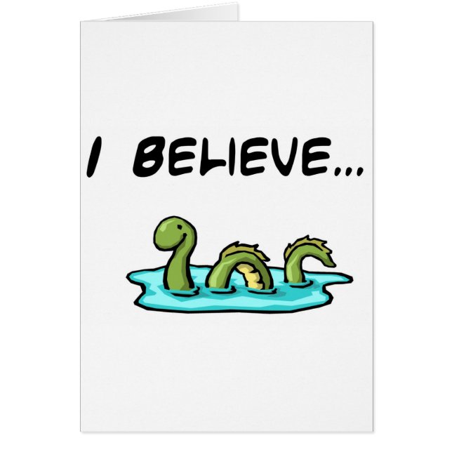 Ich glaube an das Loch- Nessmonster (Vorne)