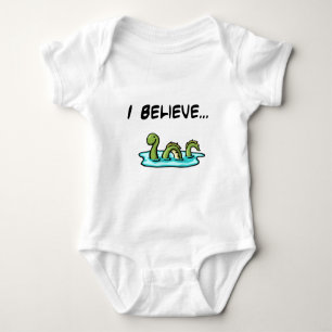 Ich glaube an das Loch- Nessmonster Baby Strampler