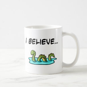 Ich glaube an das Loch- Nessmonster Kaffeetasse