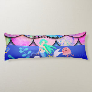Ich glaube an das Mermaids-Kissen Seitenschläferkissen