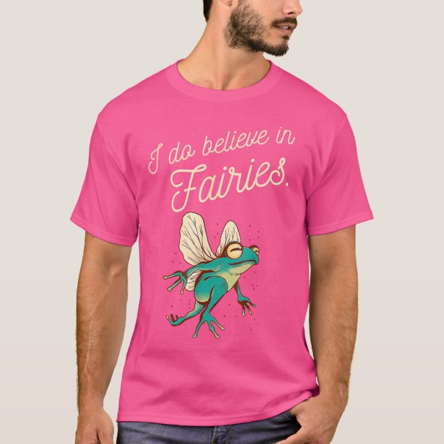 Ich glaube an den ästhetischen Kernfrosch der Fair T-Shirt (Vorderseite)
