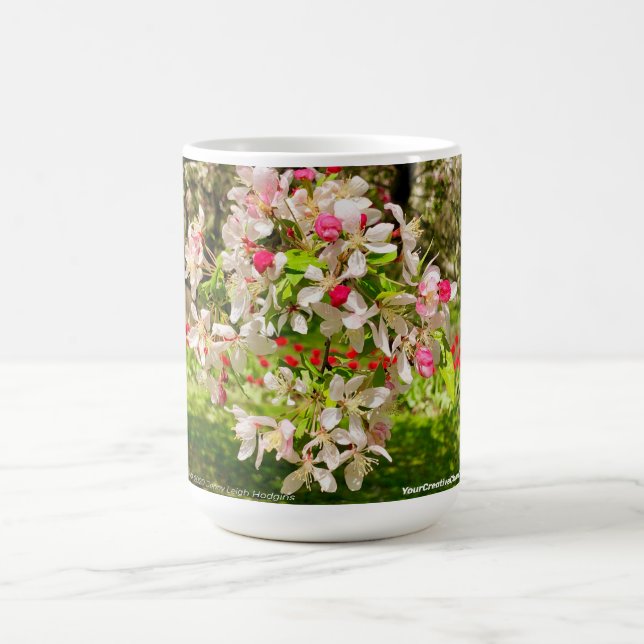 Ich glaube an dich selbst. Delikate Blume Kaffeetasse (Mittel)
