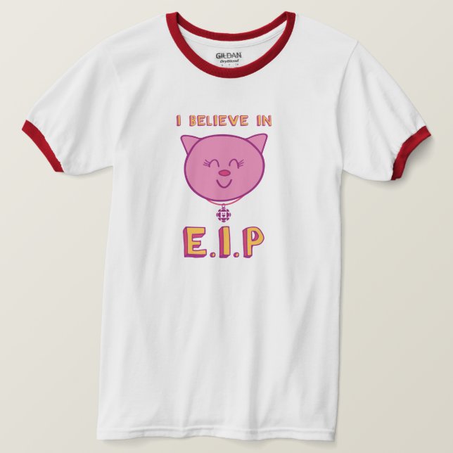 Ich glaube an E.I.P Männer/Unisex T-Shirt (Design vorne)