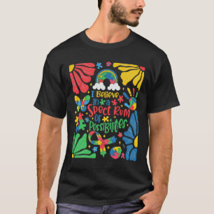 Ich glaube an ein Spektrum von Möglichkeiten Retro T-Shirt