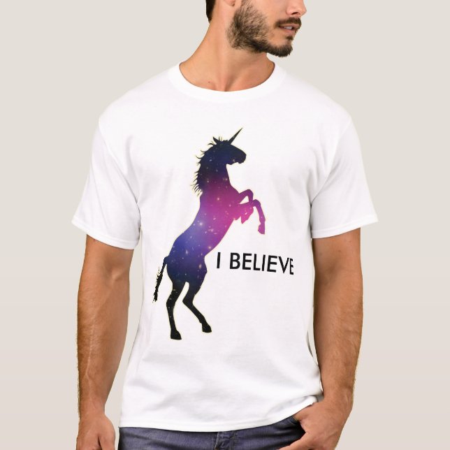 Ich glaube an Einhörner T-Shirt (Vorderseite)