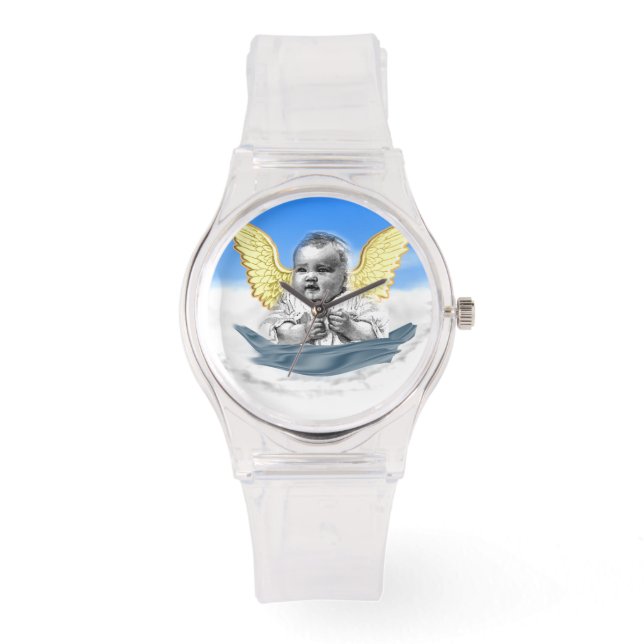 Ich glaube an Engel Armbanduhr (Vorderseite)