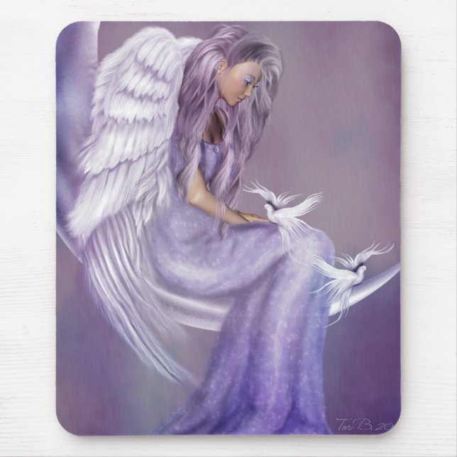 Ich glaube an Engel Mousepad (Vorne)